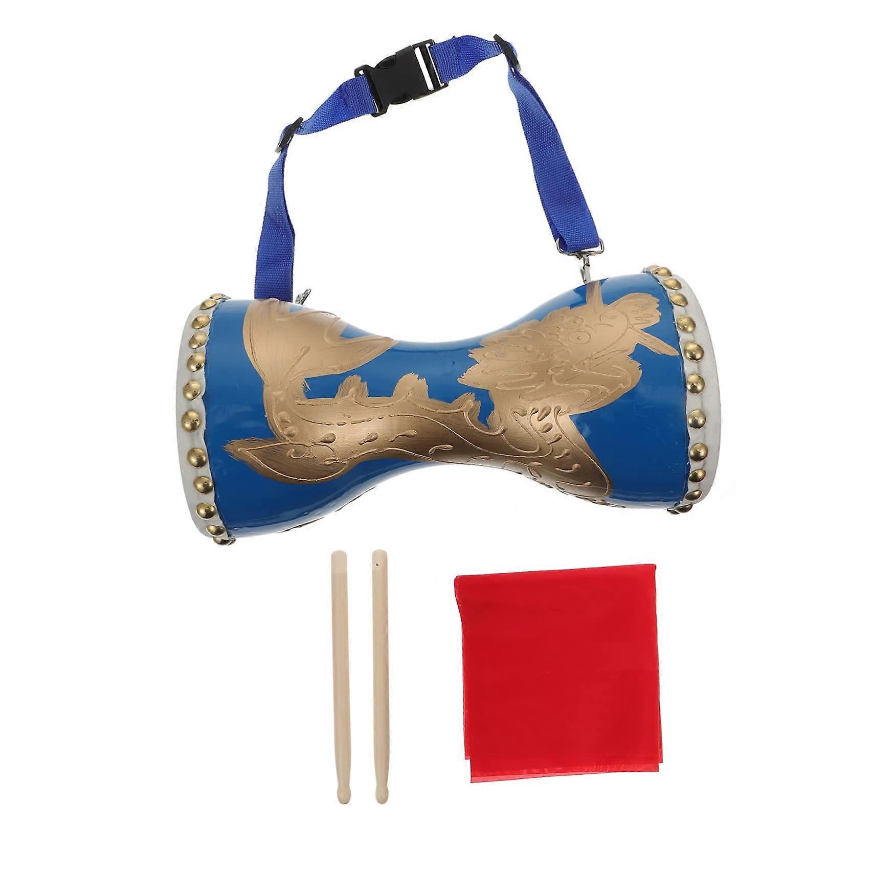 Blue Storage Box 32x14x14 cm Compact Organizer Case with Lid for Easy Storage and Quick Access