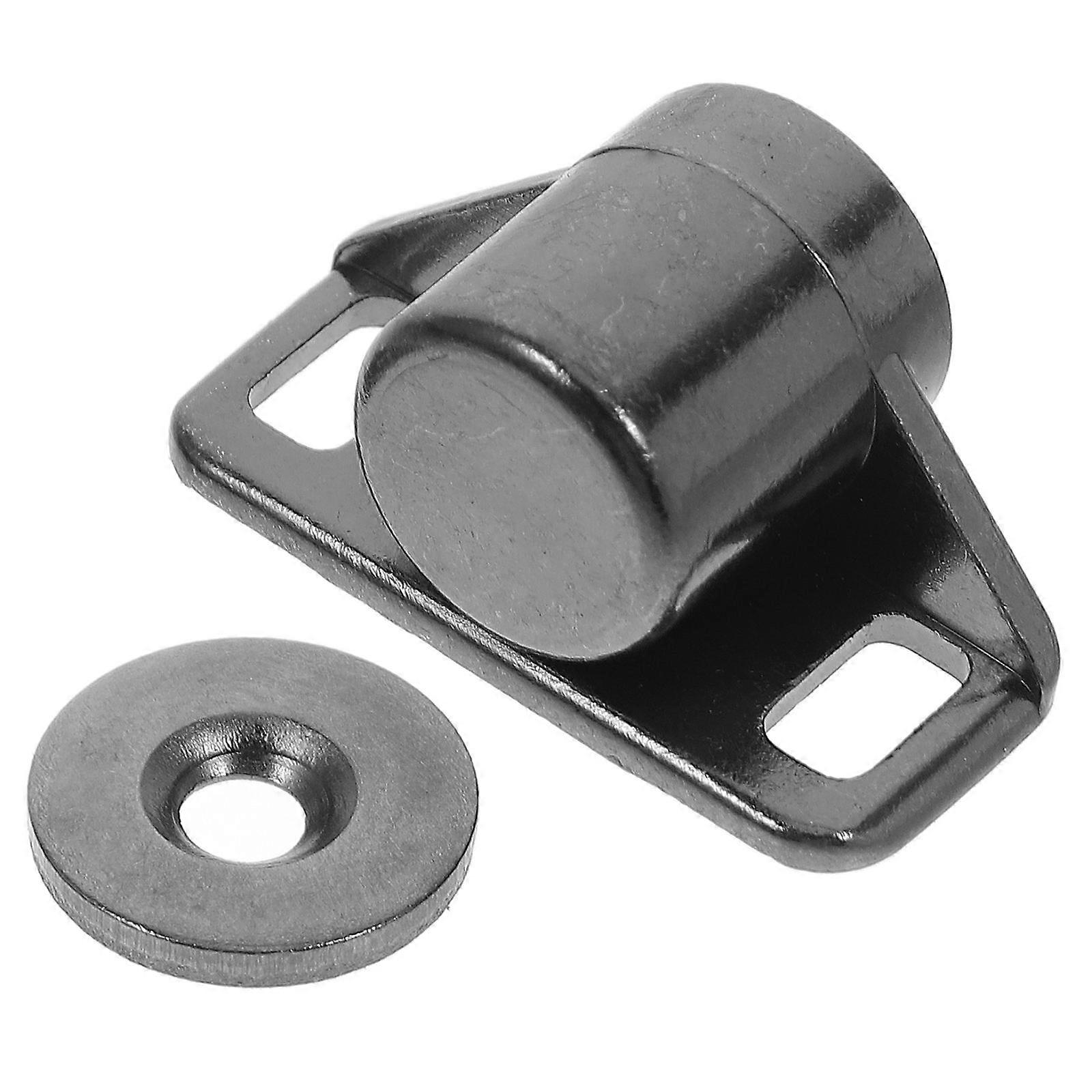 Cabinet Catch Magnetic Latch for Kitchen Door Catch Black