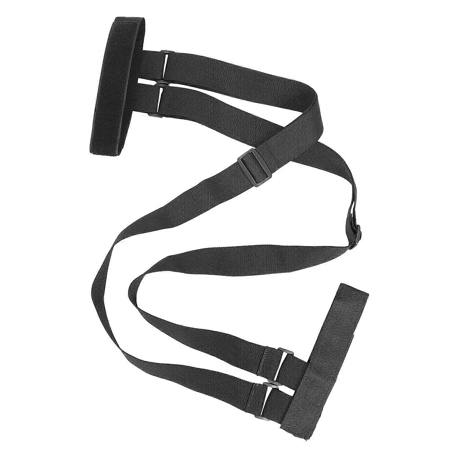 Adjustable Snowboard Carrying Strap for Carrying Ski Board 8Pcs Black Set