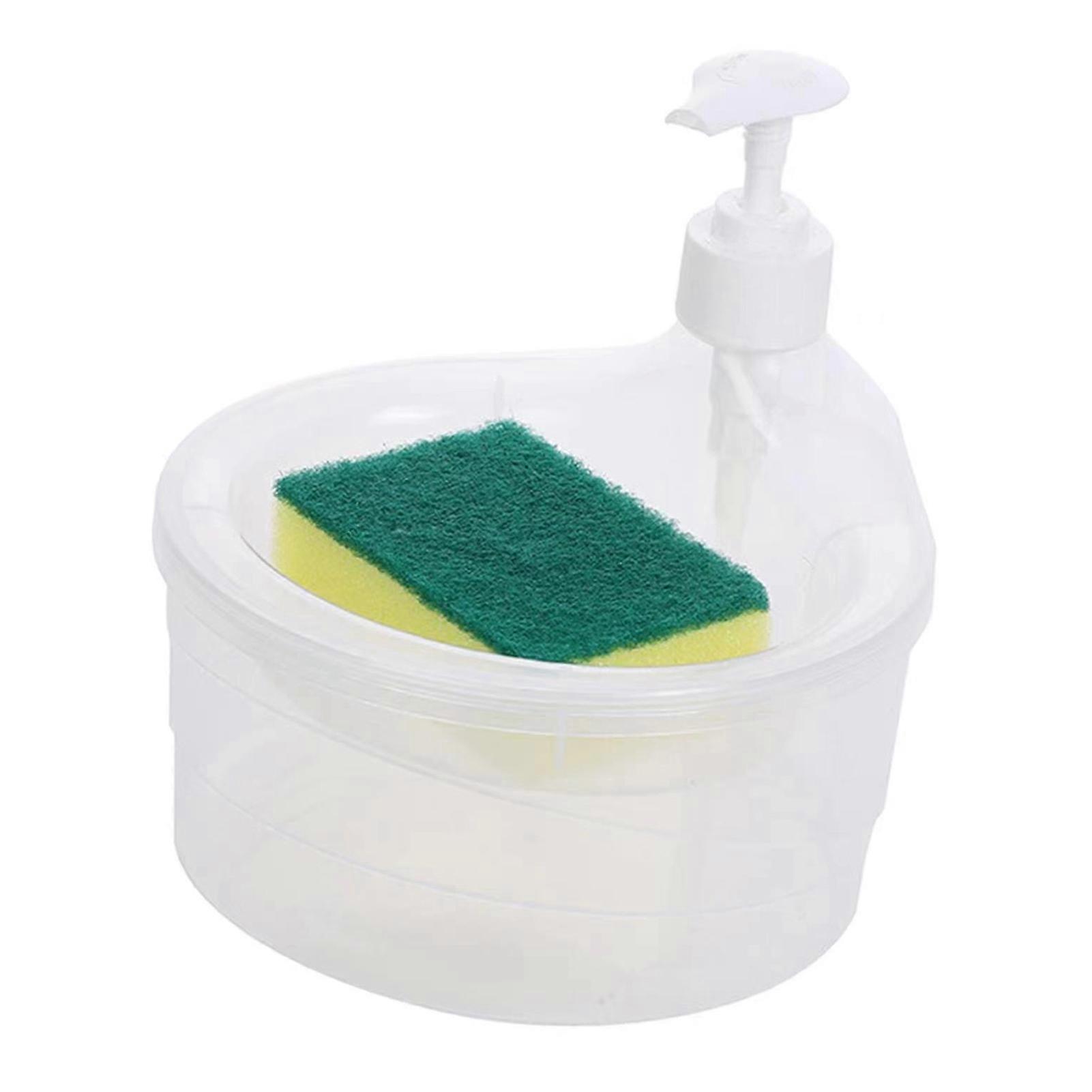 Kitchen Soap Dispenser With Quickdrying Space Saving Organizer for Kit