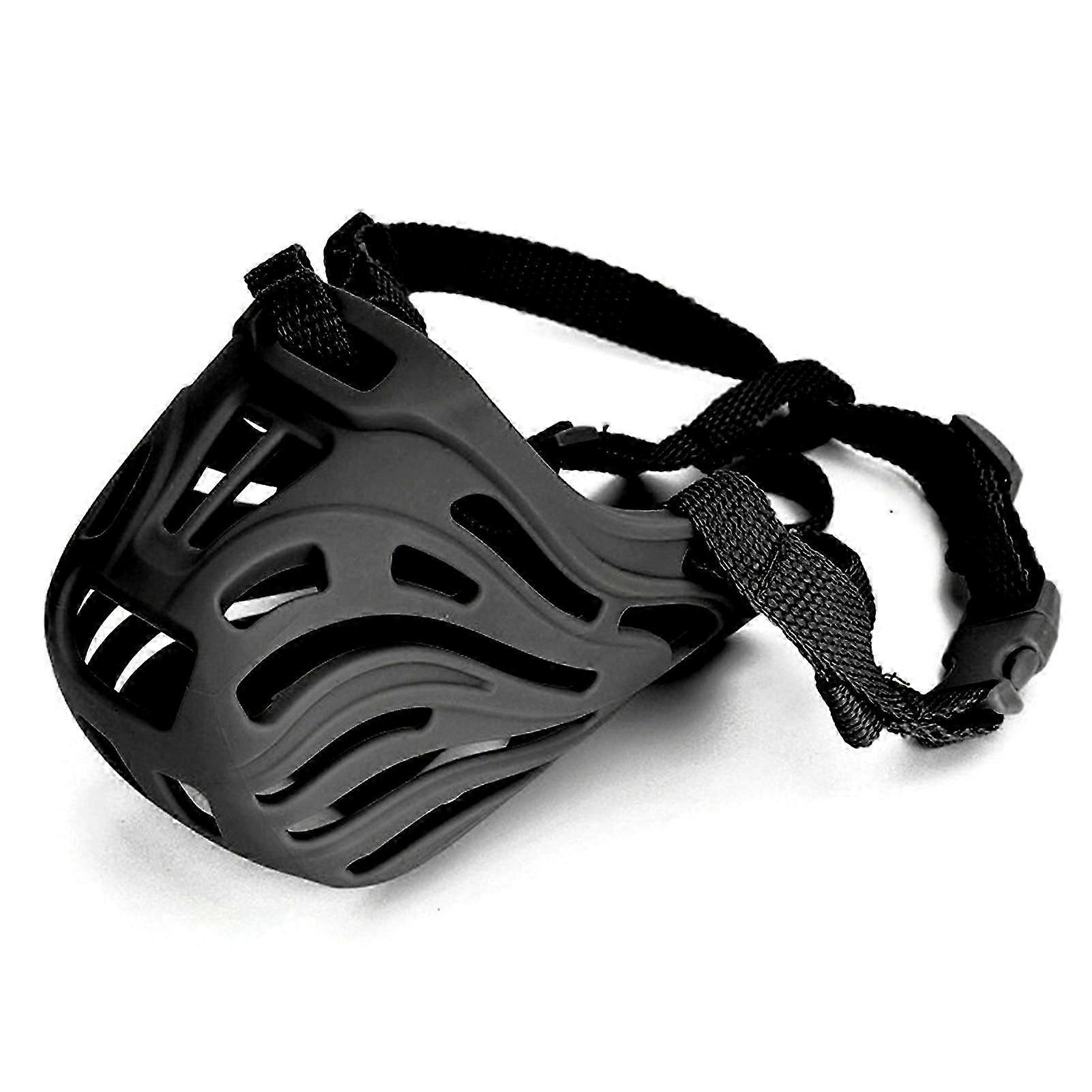 Adjustable Silicone Dog Muzzle for Bite Prevention, Durable & Portable Pet Muzzle