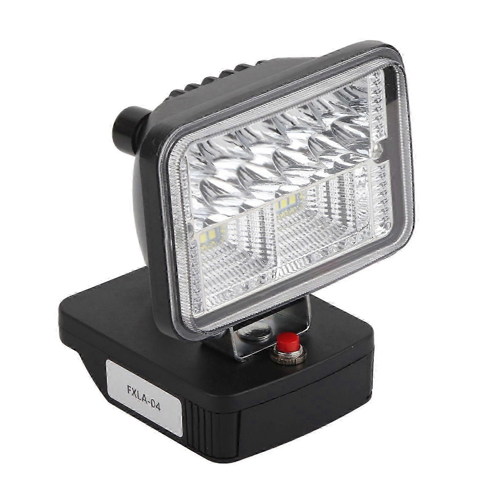 hard LED Lighting Work Light Outdoor Portable Tool Convert for Metabo 18V Lithium Battery intelligence