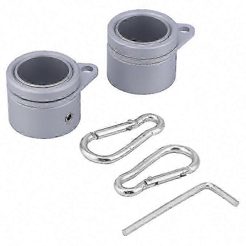 5pcs Metal Flag Pole Ring Clip 1 Inch Flag Mounting Ring
