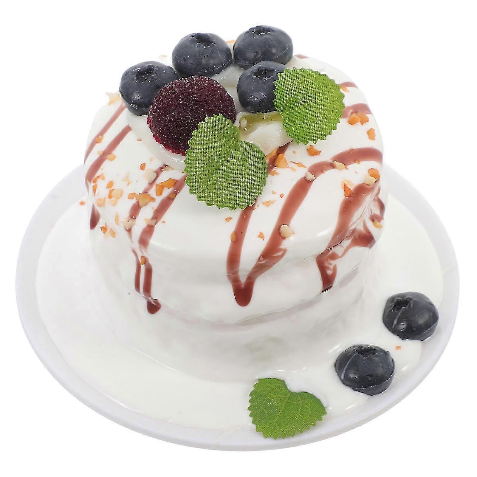 Simulation Cake Fake Cake Model Decorative Model 5Pcs for Decor