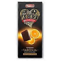 Zero dark chocolate with orange 125 g