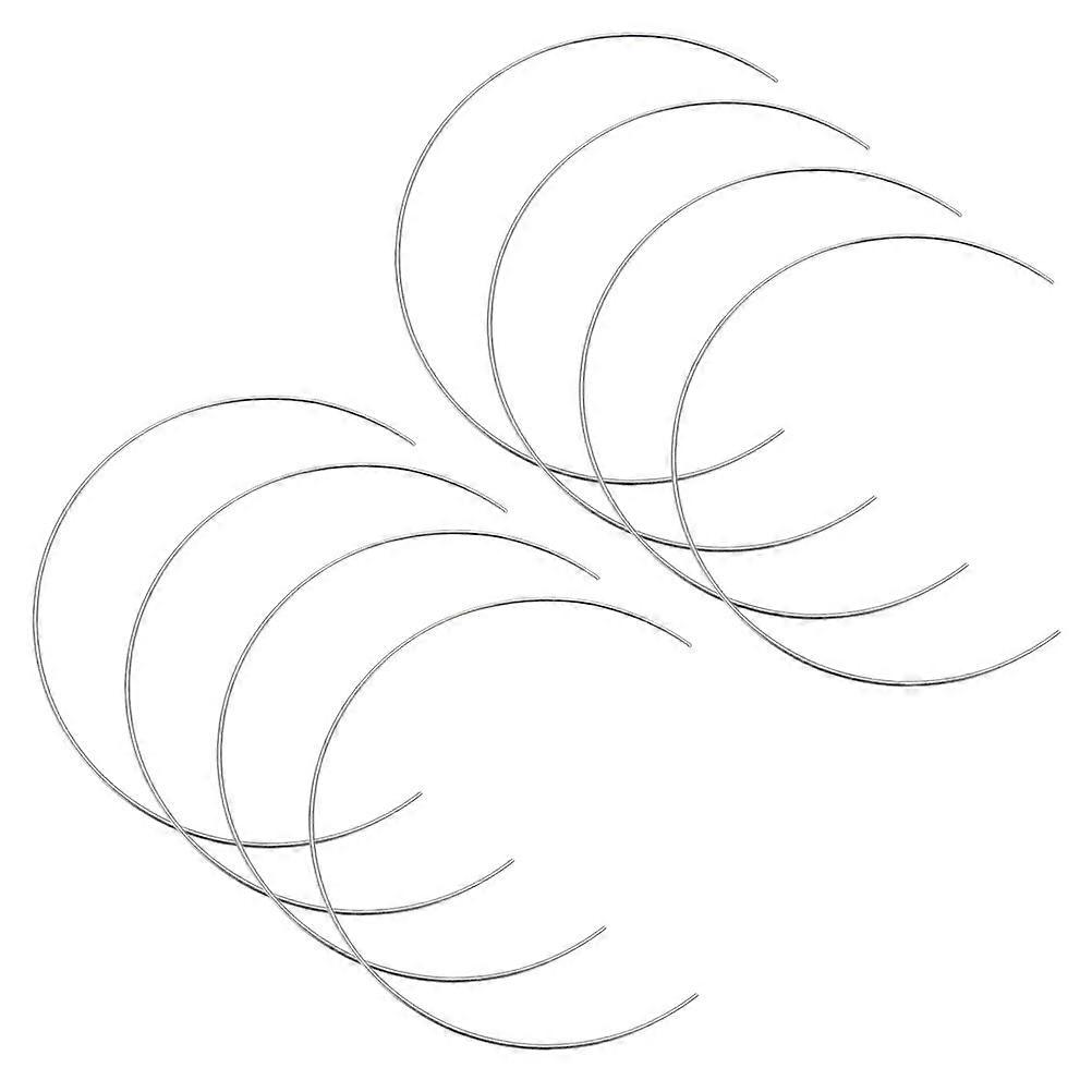 Dreamcatcher Making Half Rings Iron Frames for DIY Projects 40Pcs