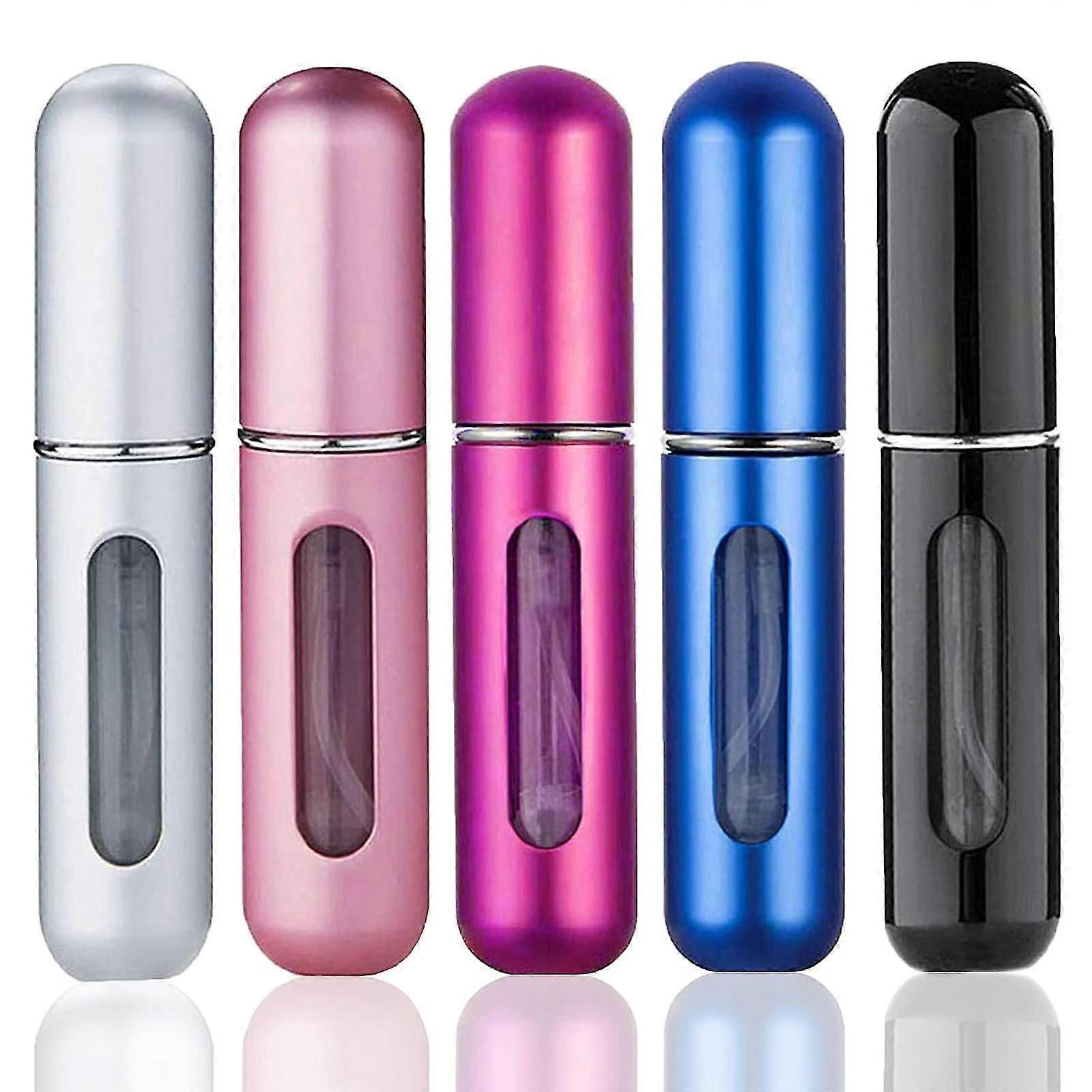 5 Pcs 5ml Perfume Atomizer, Portable Refillable Perfume Bottles