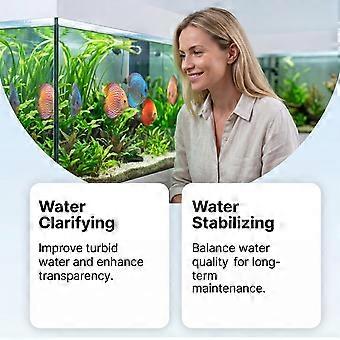 Freshwater Aquarium Water Clarifier - Clears Cloudy Water, Water Clarifier for Fish Tank, 500ml