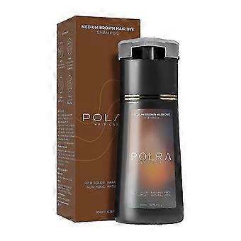 Haarfärbe-Shampoo, Polar Haarfärbe-Shampoo, Polar Haarpflege Sofort-Haarfärbe-Shampoo, Natürliches Haarfärbe-Shampoo zur Grauabdeckung für Frauen und Männer