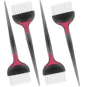4 Pcs Hair Dye Tools Hair Dye Brush Hair Highlights Brush Hair Brush Hair Supplies Salon Tint Brushes