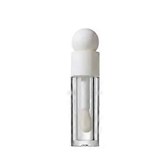 5ml Lip Gloss Tube Matte Transparent Pink Thick Rod Large Brush Head Empty Bottle Lips Glaze Container Makeup Packaging Material
