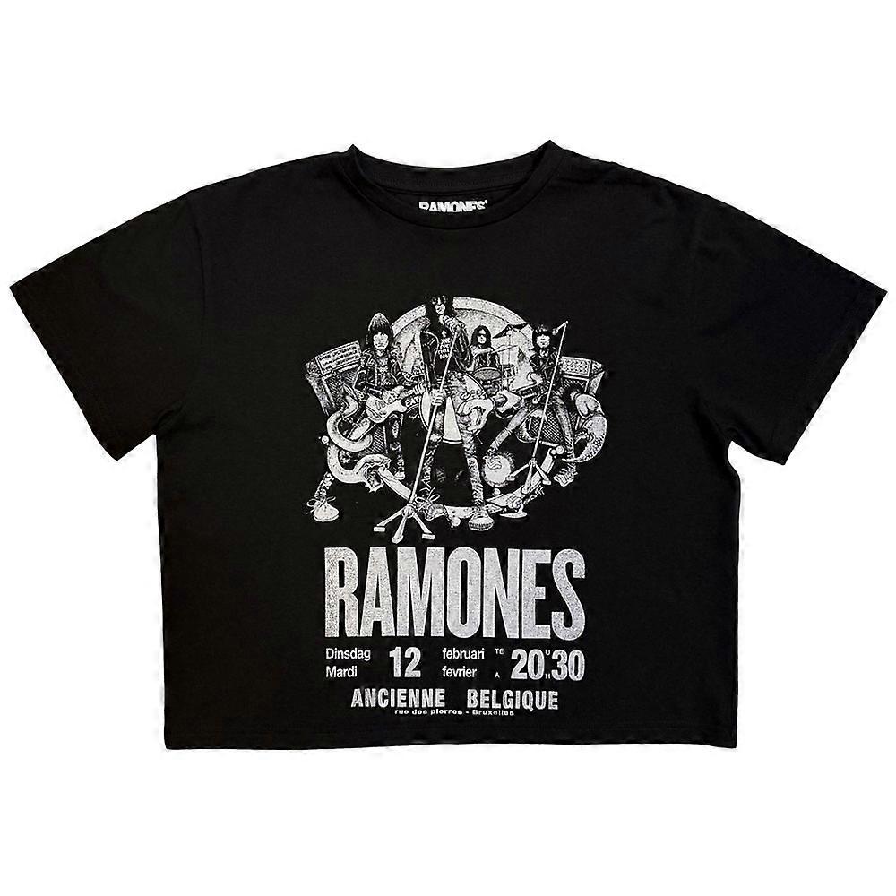 Ramones Belgique Crop Top
