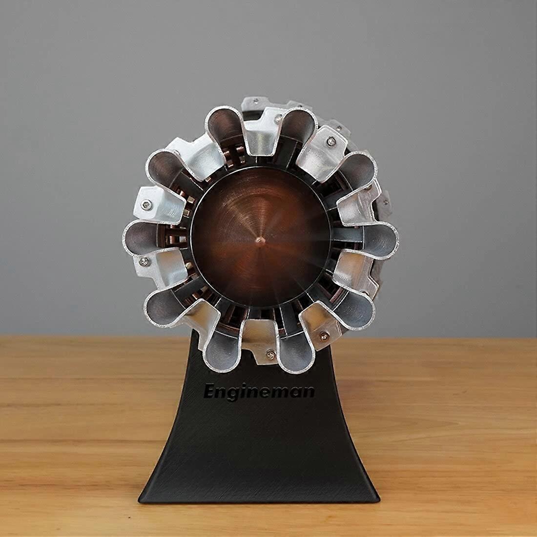 Functional Turbofan Engine Model Kit, 150+ Piece DIY Airplane Engine STEM Toy