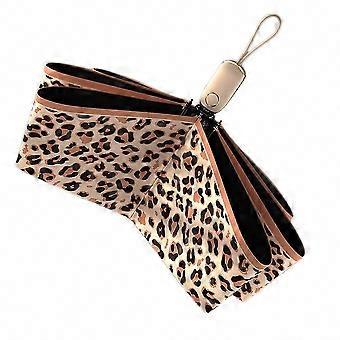 Sun Shade & UV Protection Automatic Folding Sun Umbrella for Women, Flat Style Parasol