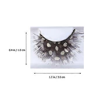 Fake Eyelashes Dot Design Lash Extension for Eyelash Use 5Pairs