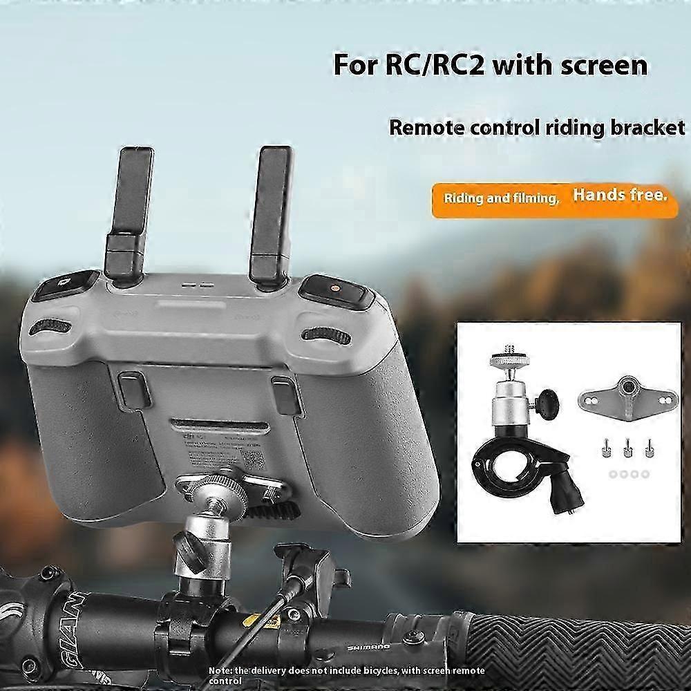 Fixing bracket for DJI RC2 remote controller on bike