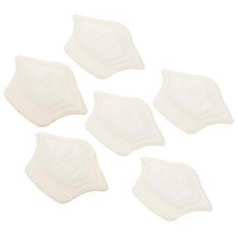 Invisible Heel Sticker Sneaker Heel Pads for Protection 3Pairs White