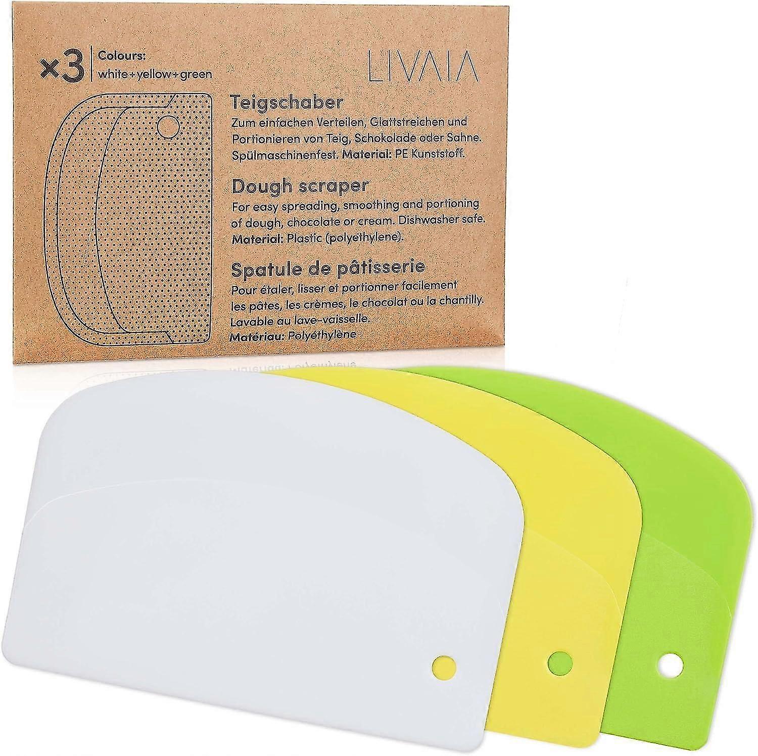 Dough scraper set 3pc