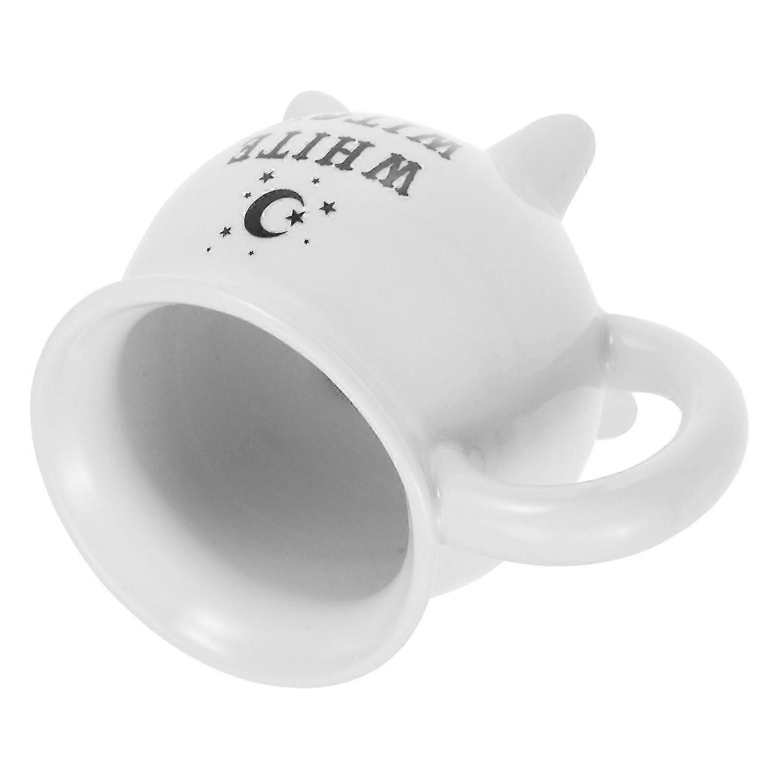 Cauldron Coffee Mug Ceramic Halloween Drinking Use