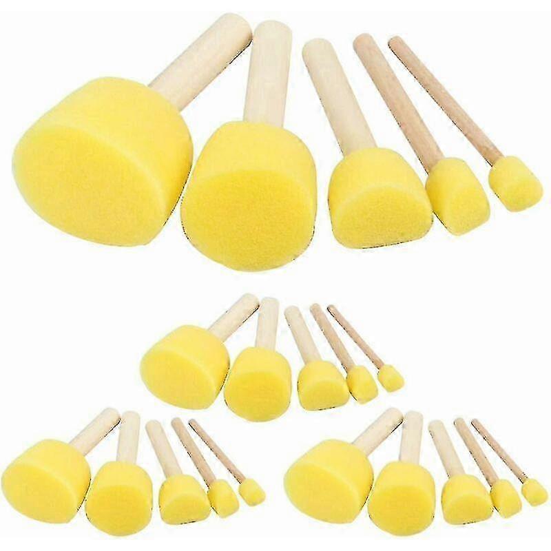 20pc Child-Friendly Sponge Brushes