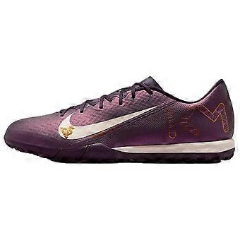 Nike Mercurial Vapor 16 TF Turf Artificial Turf Synthetic Leather Soccer Shoes Men's Purple White FQ8384-500