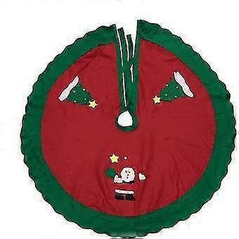 Christmas Tree Skirt Santa Claus Pattern