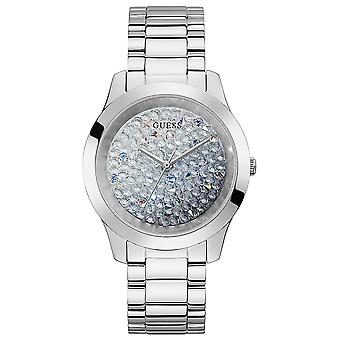 Guess watches ladies crush watch for Women Analog Quartz with Stainless Steel Bracelet GW0020L1