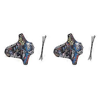 2X ZTTO Quick Release MTB Fender Mountain Bike Bicycle Front Rear Mudguard AM Off-Road Bike Fenders  PARTS
