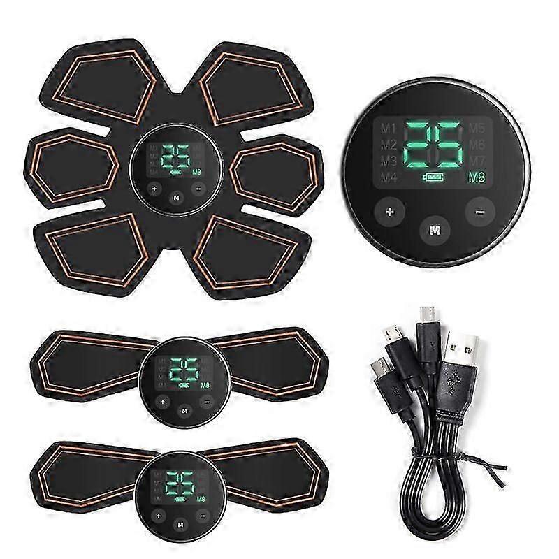 Rechargeable EMS Abdominal Microcurrent Belt