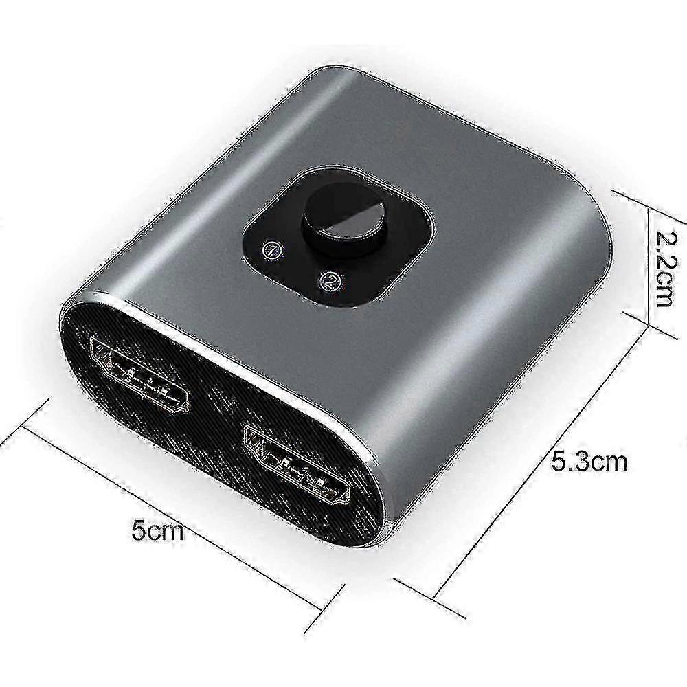 Aluminum Bi-Directional HDMI Switch Splitter