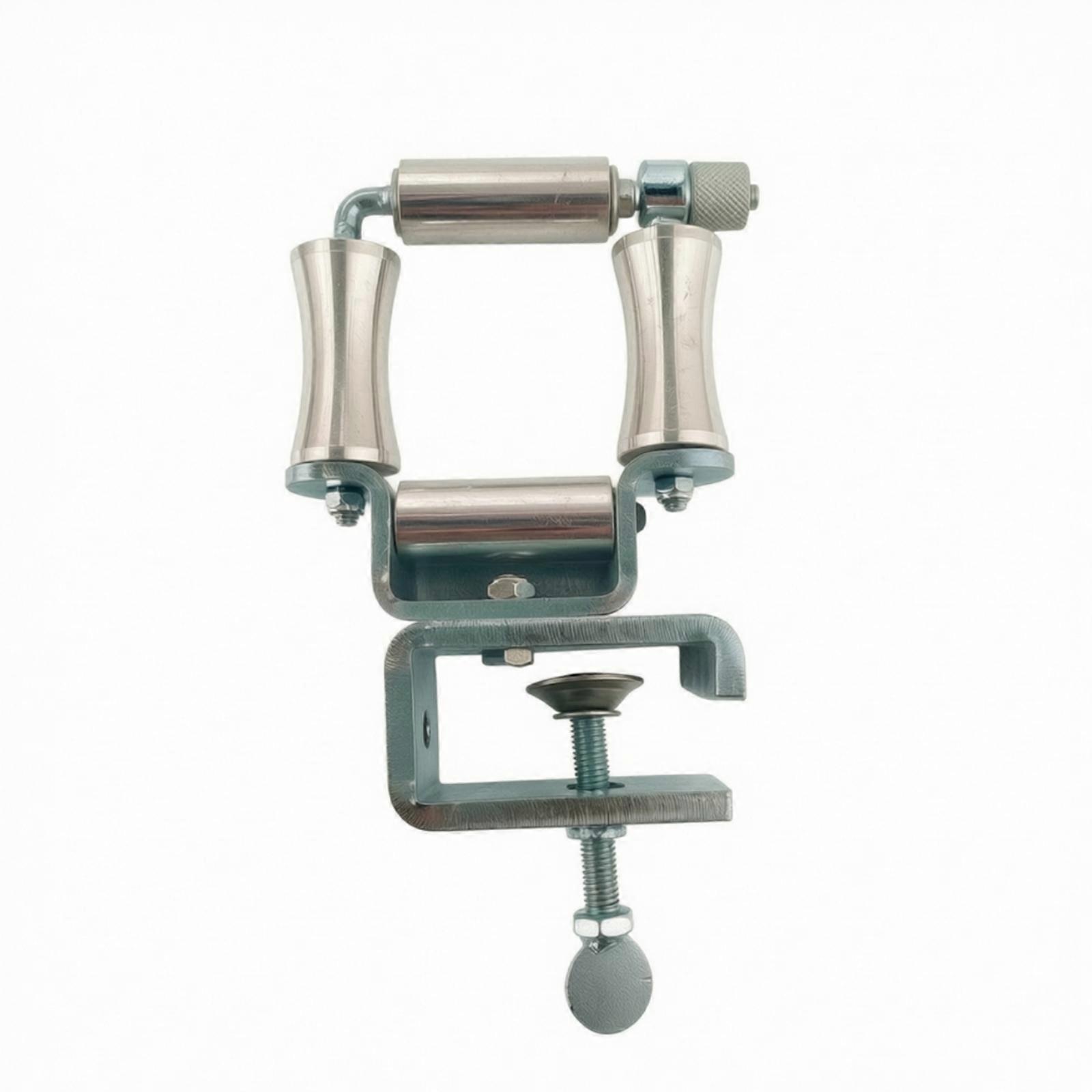 Cable Guide Clamp with Pulley Heavy-Duty Wire Guide with Roller Frame Stable