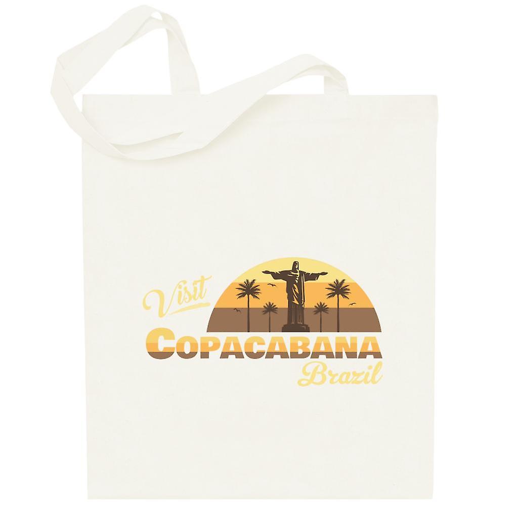 Visit Copacabana Brazil Totebag