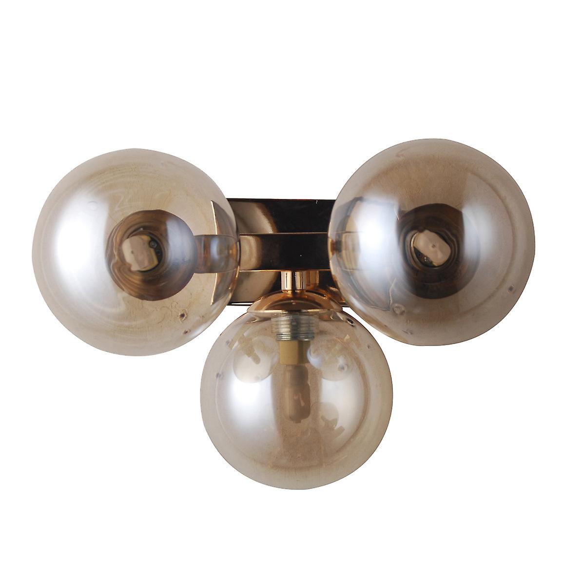 Marbelio Modern 3 Light Wall Lamp, G9