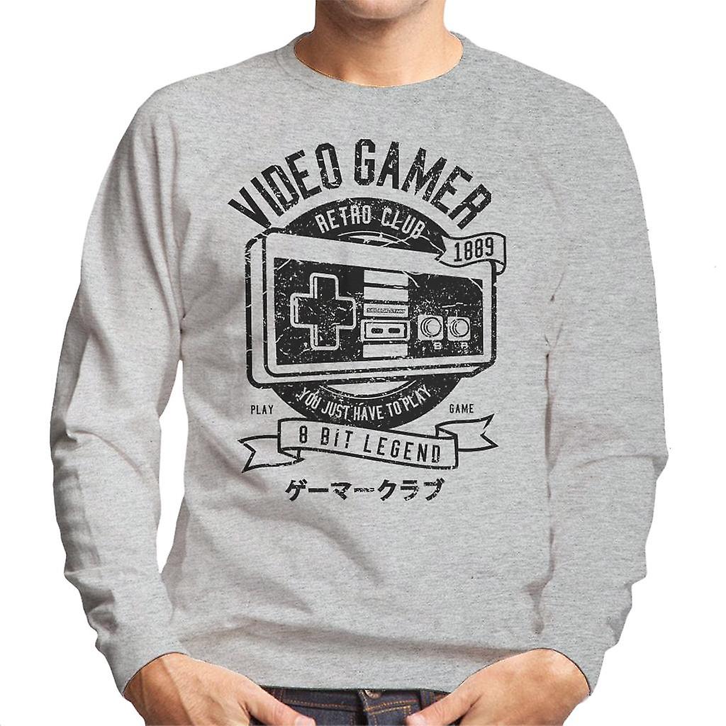 Video Gamer 8 bit férfiak ' s pulóver