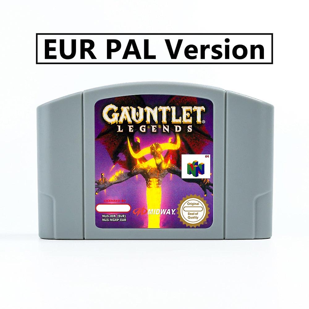 Gauntlet Legends 64 Bit Game Cartridge Usa Ntsc Version Or Eur Pal Version For N64 Consoles