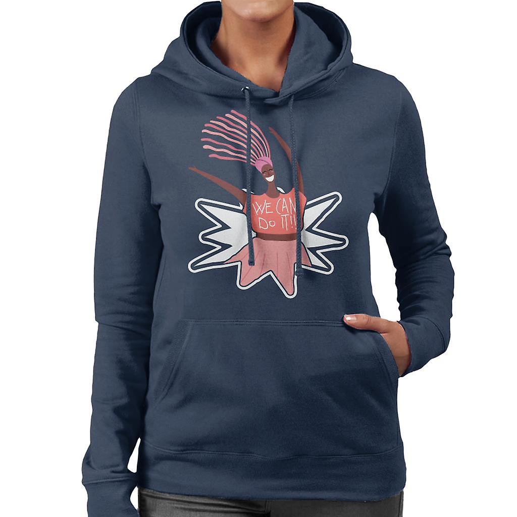 Poder feminino, podemos fazê-lo mulheres do capuz moletom