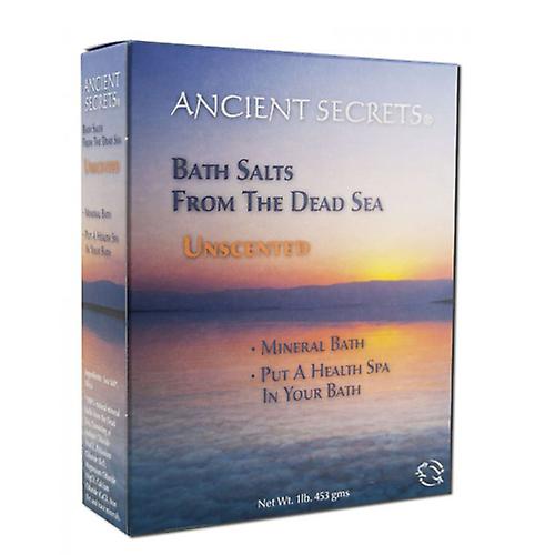 Ancient Secrets Dead Sea Bath Salt, Unscented 1 Lb (Pack of 1)