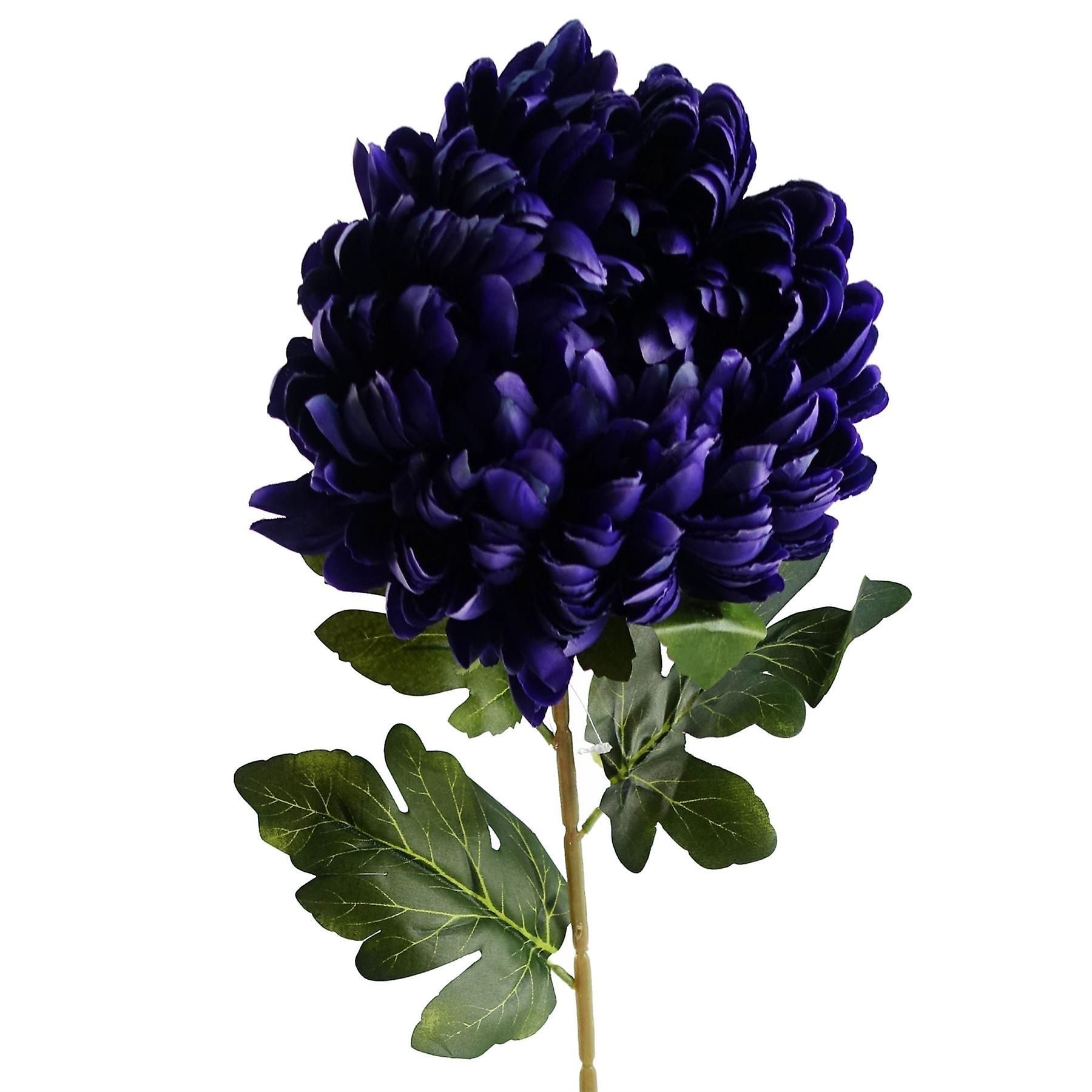 75cm Extra Large Reflex Chrysanthemum - Purple