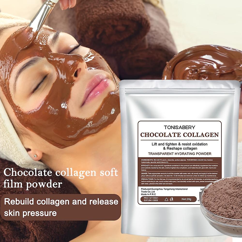 1pc Moisturizing Cleansing Acne Facial Mask With Soft Film Powder For A Refreshing Glow!