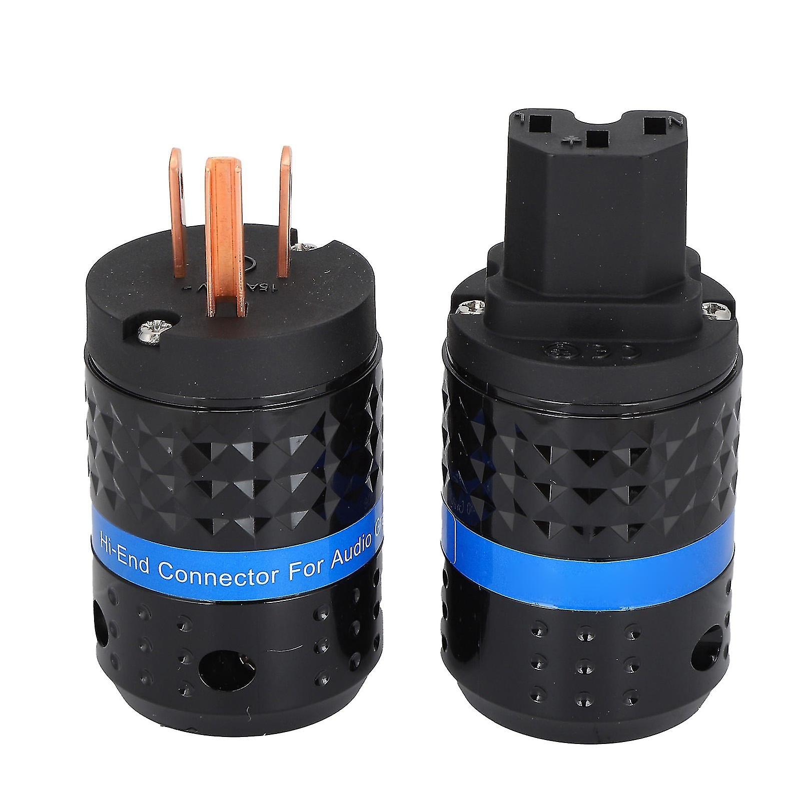 Monosaudio M102/f102 Audio-Stromanschluss Reinkupfer-Netzstecker 100250v