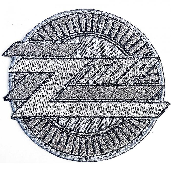 ZZ Top Logo Metallic Iron On Patch
