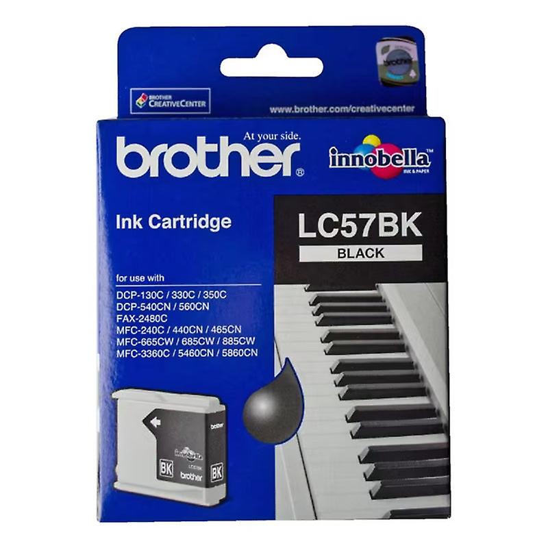 حبر خرطوشة الحبر الأسود Brother Lc57bk Lc-57bk