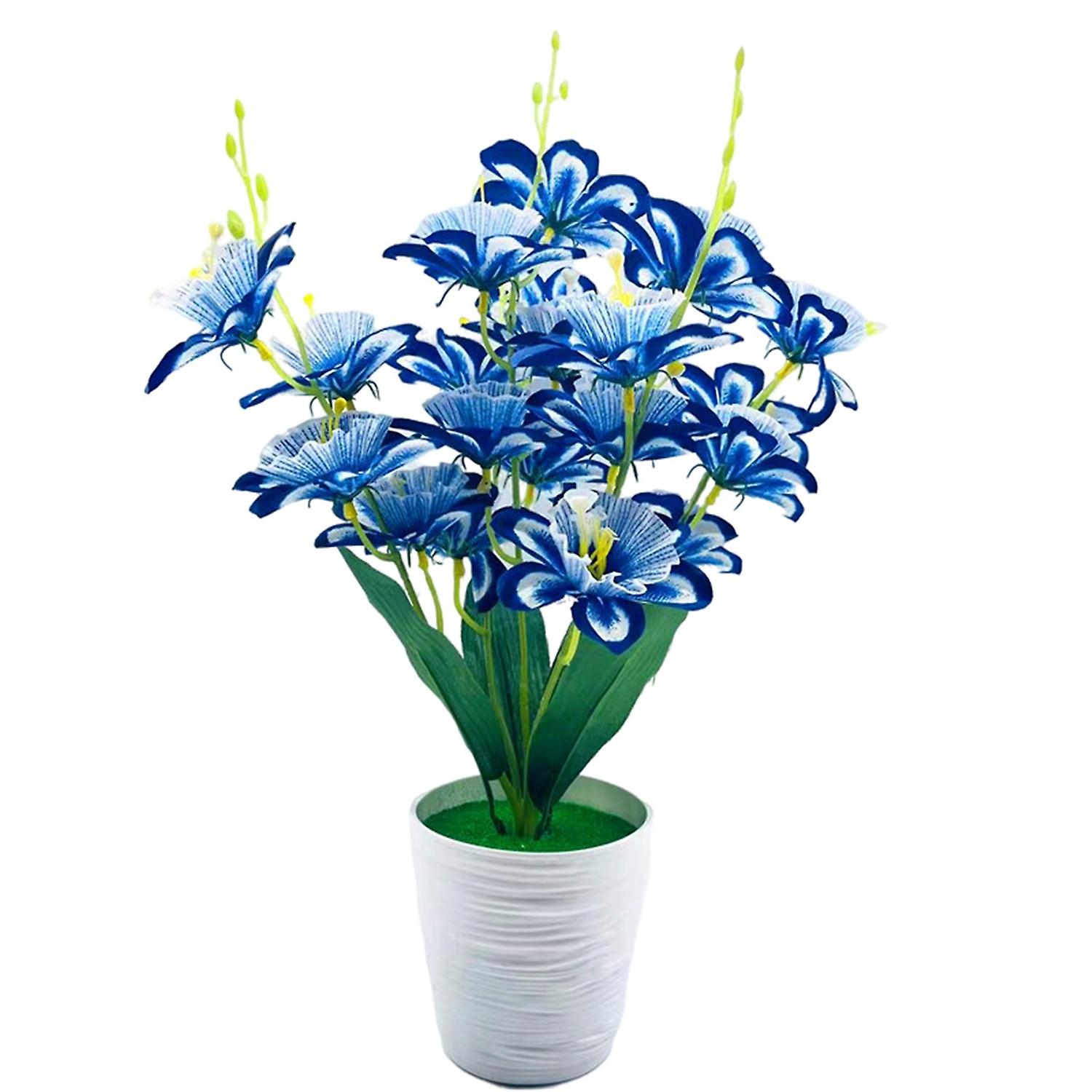 Fake Flower Decor Simulated No Withering Colorful Assorted Mini Artificial Flower Bonsai for Home