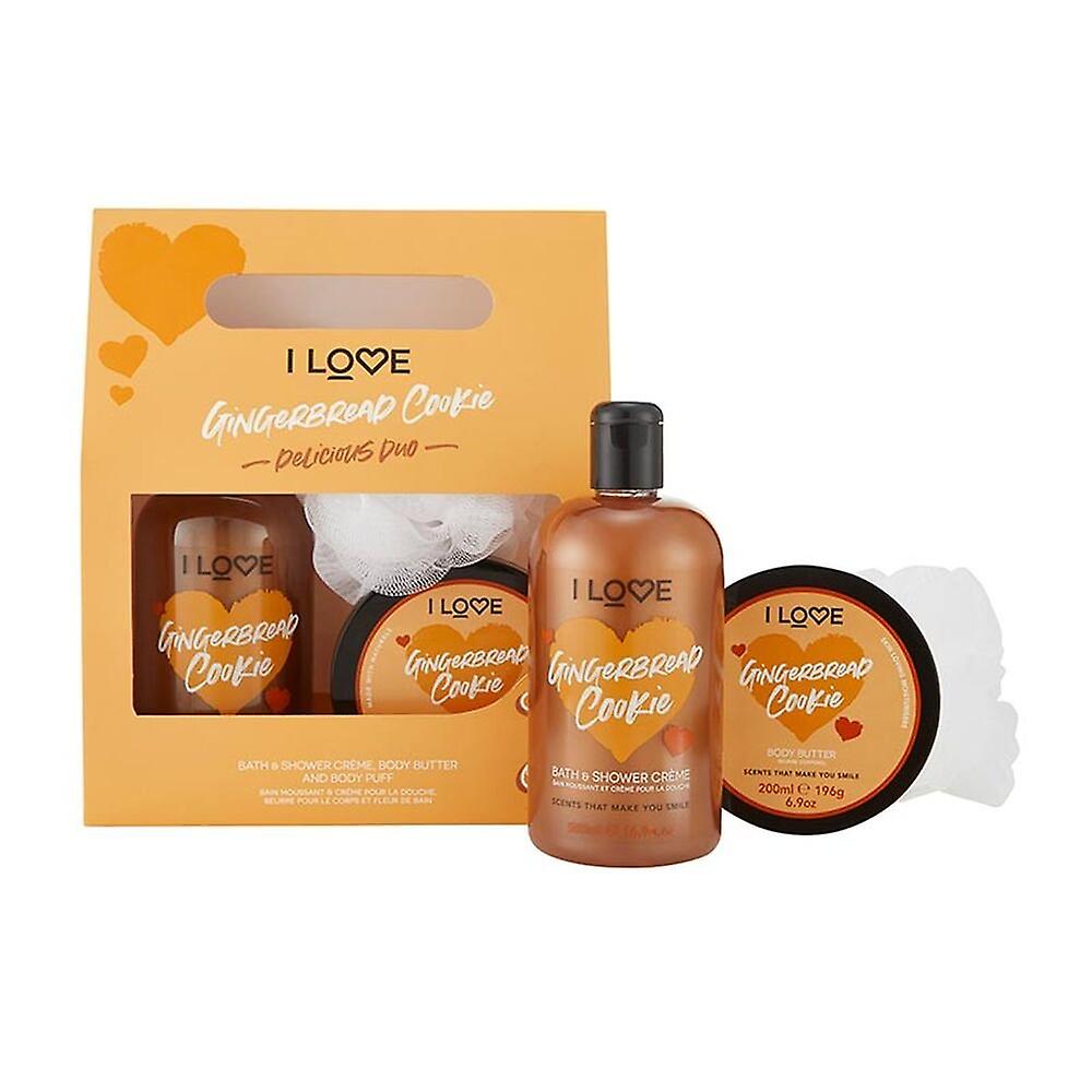 Giftset I Love...Delicious Duo Gingerbread Cookie