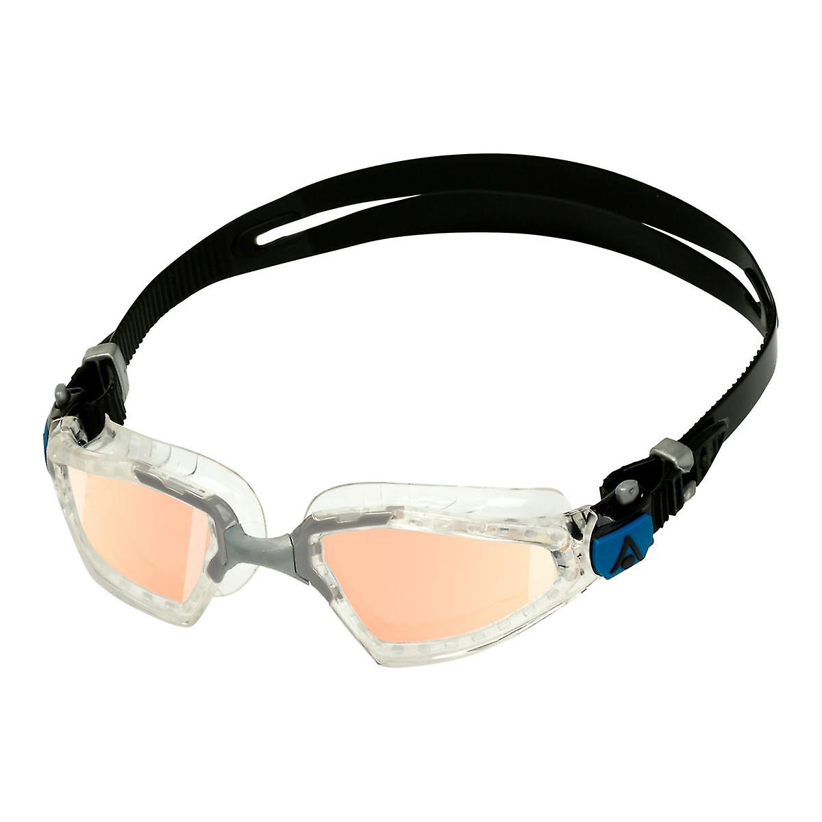 Aqua Sphere Kayenne Pro Iridescent Mirrored Goggles - Transparent Grey - Unisex