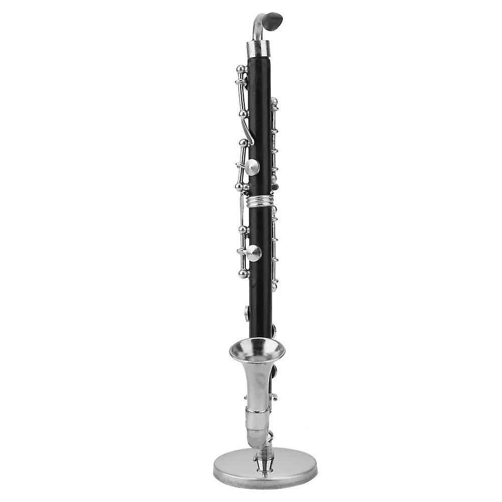 Miniature Bass Clarinet, Musical Instrument Model, Ornaments, Decoration, Display