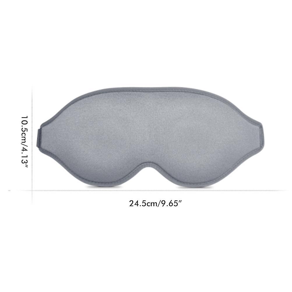 3D Sleep Eye Patch - Contoured Memory Foam Blindfold 24.5x10.5cm