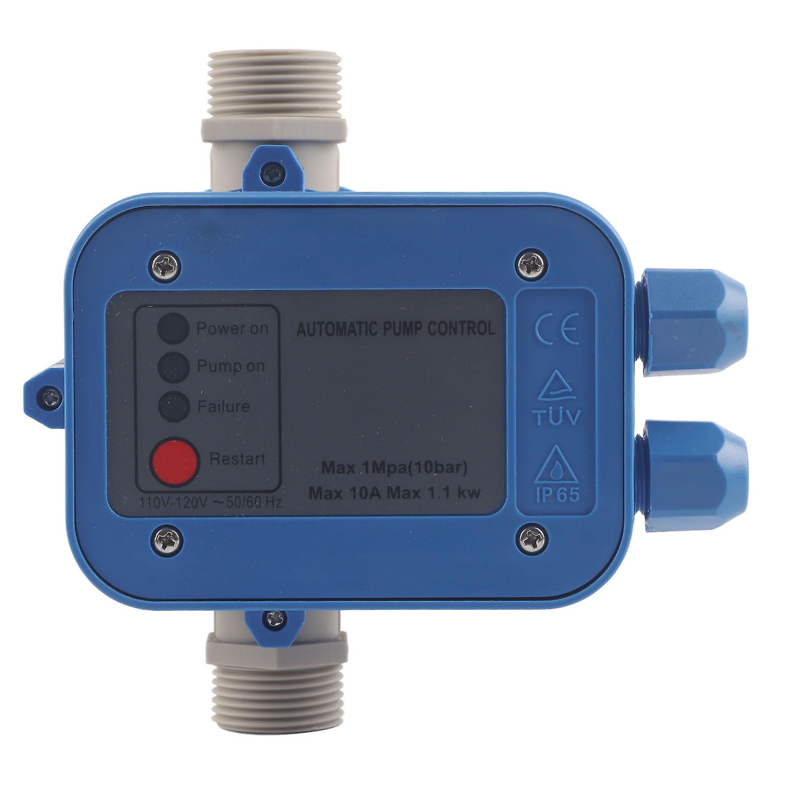 Water Pump Controller, Automatic Electronic Switch Control IP65 Waterproof High Hardness Intelligent Water Pump Pressure Control M8EFE