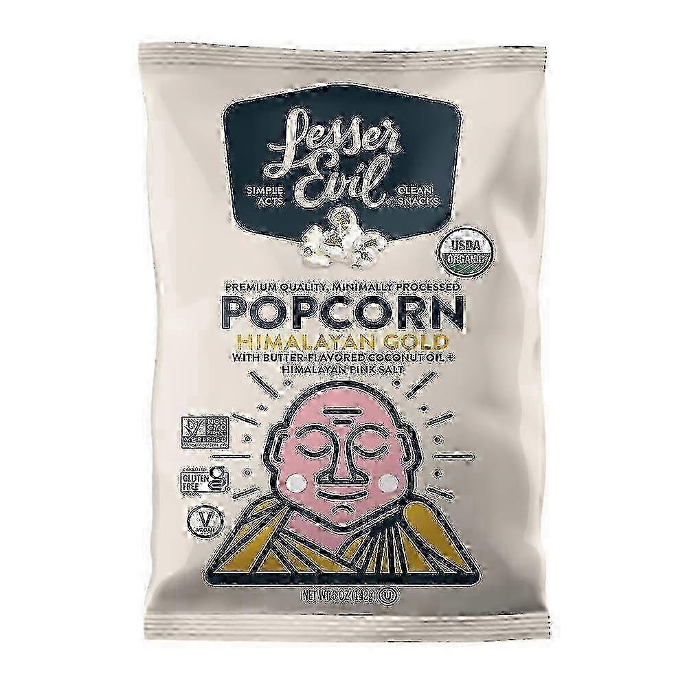 Lesserevil Organic Popcorn, Himalayan Gold, 5 Oz