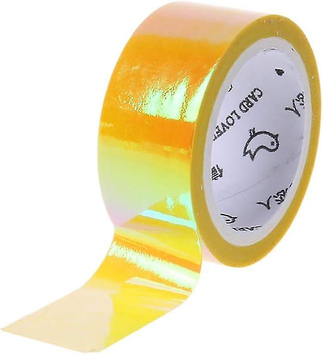 Rhythmic Gymnastics Decoration Prismatic Glitter Tape Hoops Stick DIY Masking Washi Tapes